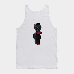 Zombie pizza girl Tank Top